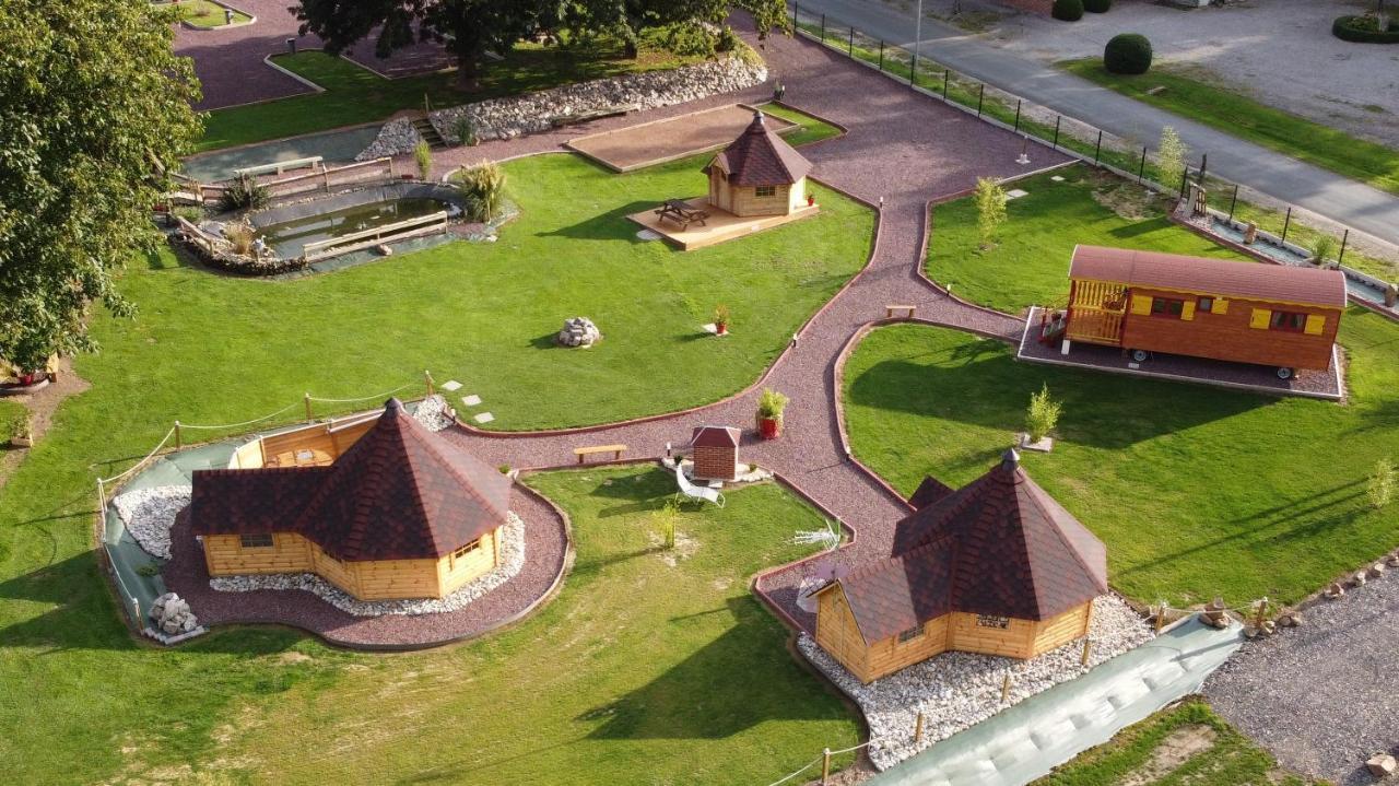 Kota Scandinave Avec Son Bain Nordique Privatif - Gite Du Moulin 62130 Pierremont Екстериор снимка