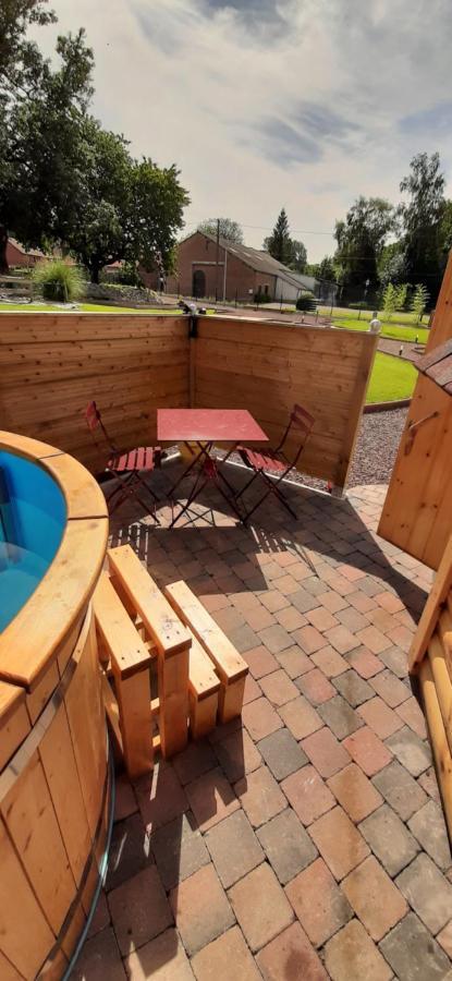 Kota Scandinave Avec Son Bain Nordique Privatif - Gite Du Moulin 62130 Pierremont Екстериор снимка